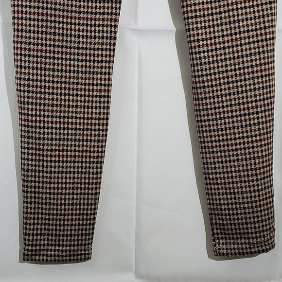 Jules & Leopold Plaid Pull-On Skinny Leg Pants/Leggings - Size Medium - Picture 8 of 10